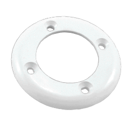 Vinyl Pool Return Faceplate-White - JETS & WALL FITTINGS